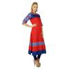 Bimba Women Ethnic Rayon Straight Custom Kurti Kurta Long Blouse Chic Top Tunic Indian