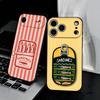 Чехол для телефона "Банка сардин" кленовый для IPhone 17 Air 16 E Pro Max 15 14 13 Mini 12 Pro 11 Max Plus Черный мягкий корпус