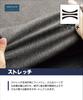 Укороченный офисный костюм 9251756 L [Orihica] Брюки, Стирка, Эластичные, Есть костюм-двойка, Стирка, Деловой, Брюки, Женские, Темно-синий,