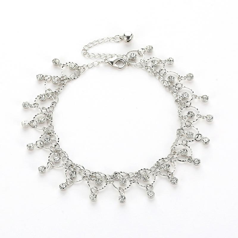 Мода Пляж Танцы Йога Ножной Браслет Кисточка Кольцо Для Ноги Индивидуальные Аксессуары Для Лодыжки Женские Украшения AVE