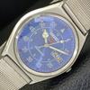 JAPAN VINTAGE SEIKO 5 AUTOMATIC 6309A MENS BLUE COLOR DIAL WATCH A701212-5 R206a-a701212