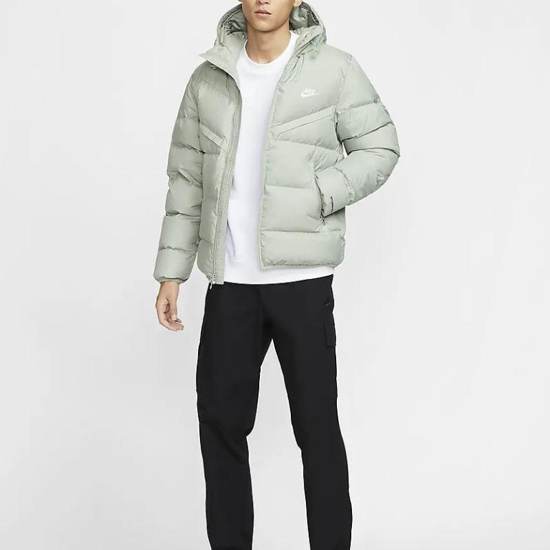 Nike Мужская пуховая куртка Windrunner Storm-FIT Светло-зеленая HQ0897-370