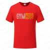 Футболка мужская с принтом Gym Hub, оверсайз, смешные графические футболки для мужчин, летние топы, футболка для мужчин, одежда, модная футболка, повседневная футболка