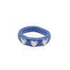 Nff Shield Heart Ring-blue