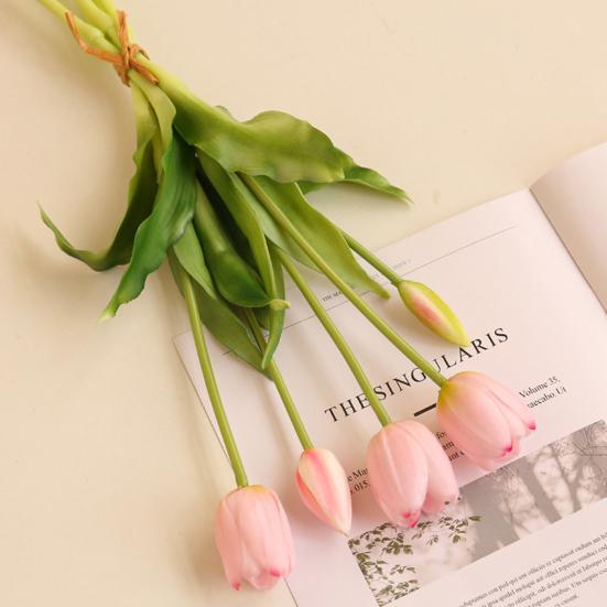 Красивые искусственные тюльпаны PE Hands, привлекательный реквизит для съемки