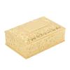 Zinc Alloy Trinket Storage Box Gold Treasure Chest Case Jewelry Boxes Keepsake Box  For Ladies