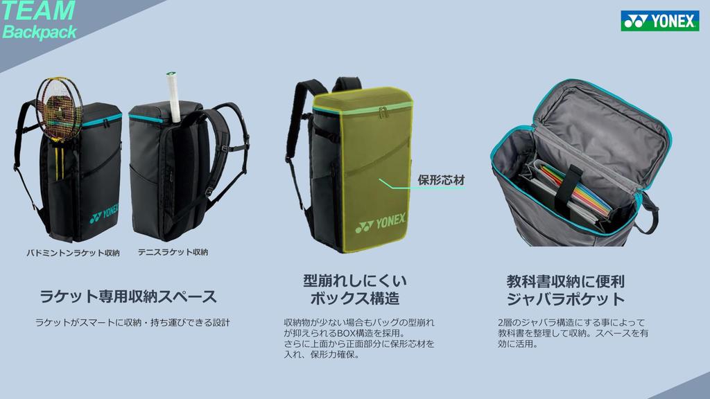 Backpack BAG2438 Black [YONEX]