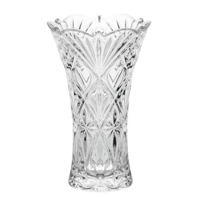 Стеклянная ваза Flora Clear, 20 см, подарок на День матери, в подарочной коробке (GW8000-69200)