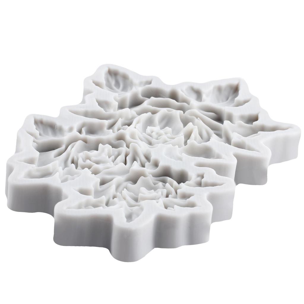 Силиконовая форма для цветка пиона, Формы для мастики в виде цветка, Инструменты для украшения торта, Тематический торт, Десерт, Украшенный, Шоколадная форма для конфет