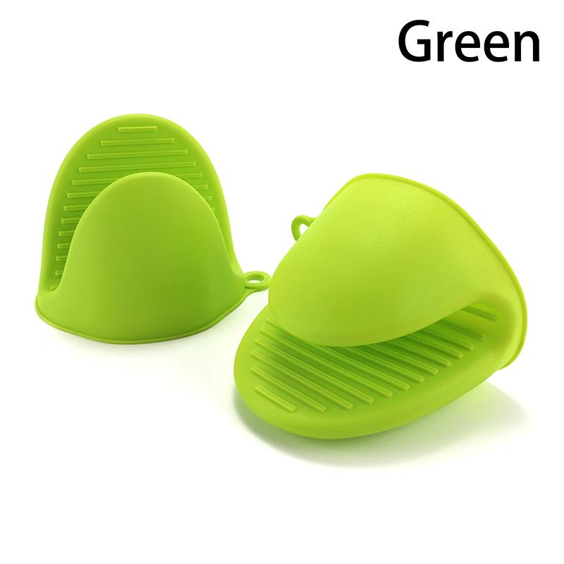 2 Pcs Oven Mitts Silicone Heat Resistant Pinch Mitts Anti Scalding Non Slip Gloves Clips Pot Holder Cooking Baking Oven Mitts