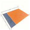 Waterproof Pocket Beach Mat Folding Beach Blanket Camping Mat Lightweight Lightweight Mat Outdoor Picnic Mat