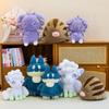 Very Soft Cute Espurr Swinub Alolan Vulpix Munchlax Plushies Fluffy Stuffed Anime Doll For Fans Home Decor Gift Collection