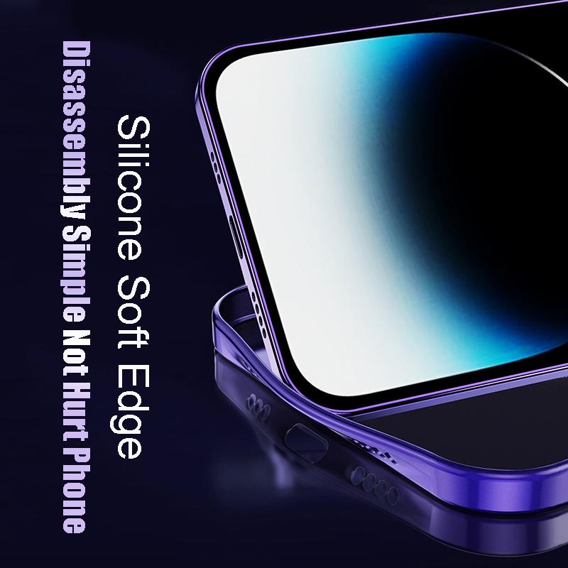 Original Magsafe Magnetic Wireless Charging Case For iPhone 16 15 14 Plus 13 12 11Pro Max Glass Lens Protection Soft Matte Cover