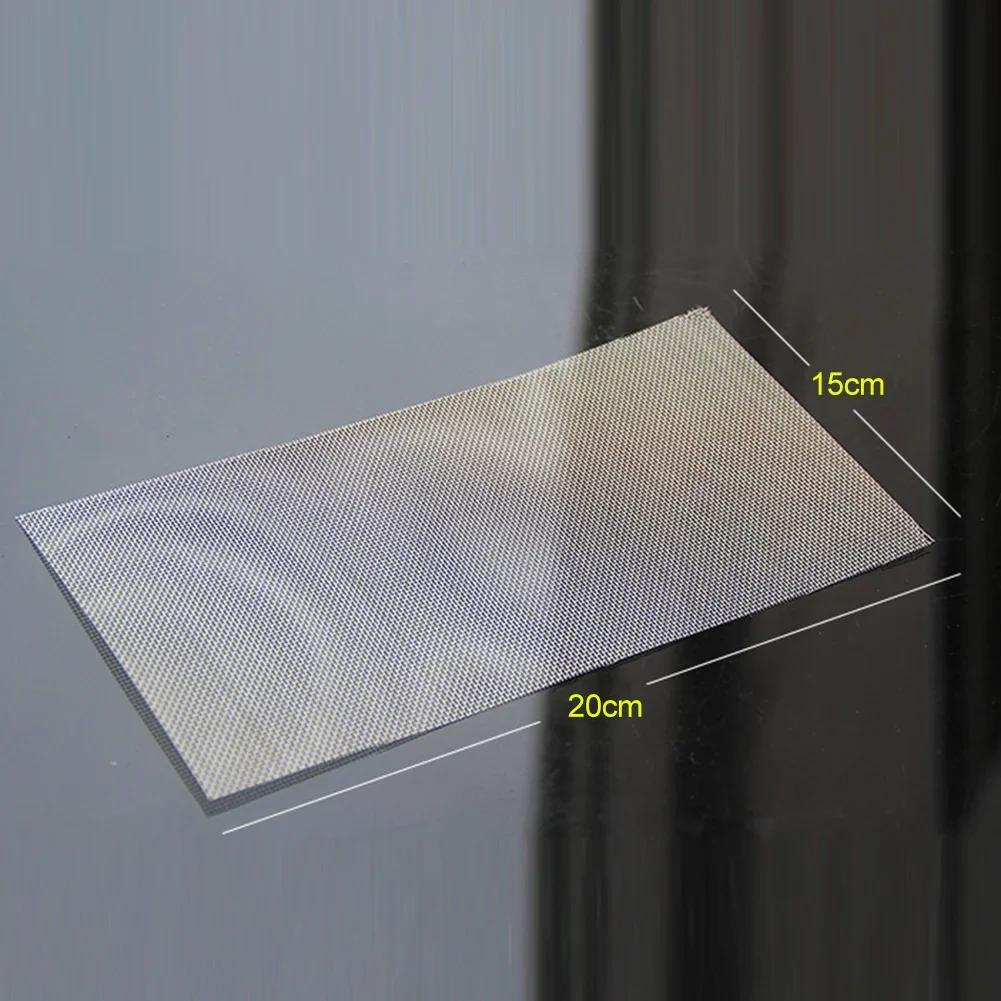 Ремонт бампера автомобиля своими руками из нержавеющей стали, прочный ремонт автомобиля, сварка сетки для ремонта трещин в проволоке