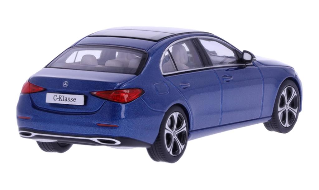 [Mercedes-Benz Collection] Genuine C-Class (W206) Spectral Blue 1/43 Scale Model