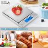 Digital Food Scale Weight Food Kitchen Scale for Cooking Baking Stainless