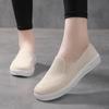 Women's Black White Loafers Driving Shoes Comfort Casual Slip On Walking Minimalist Breathable Moccasins for Mother