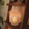 Белый металлический фонарь в стиле Бохо, Mesh Metal Lantern for Home Boho Style White,  Behoma