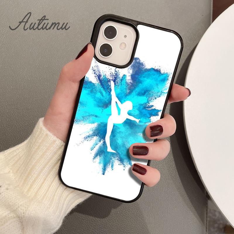 Чехол для телефона «Танцевальная гимнастика» для iPhone 11, 12, 13, 14 Pro Max mini X XR XS SE 2020, 5, 6S, 7, 8 Plus, Samsung Galaxy S21 S22, чехол