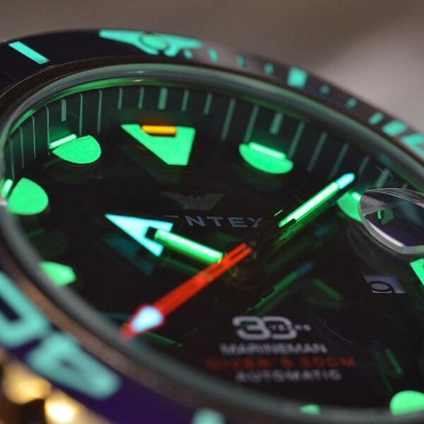 Kentex Marineman Sea Angler Синие Автоматические Мужские Часы на Металлическом Браслете S706X-02