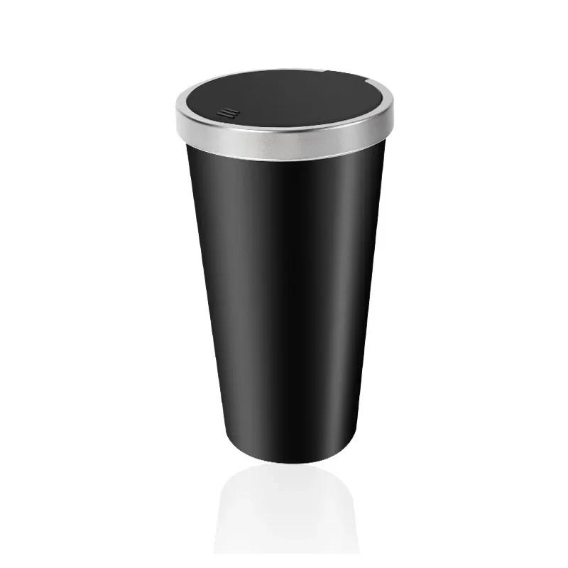 Автомобильный мини-мусорный бак, подстаканник, мусорное ведро, герметичный, блокирующий запах, водонепроницаемый автомобильный аксессуар, органайзер для мусора для внедорожников, седанов, грузовиков