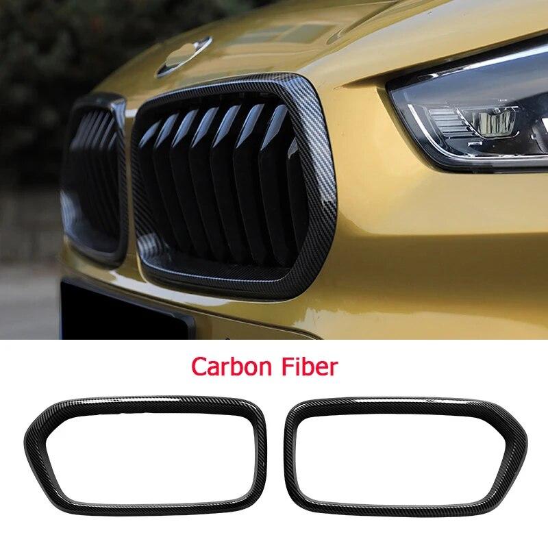 Пара АБС-пластика, решетка переднего бампера, рамка для BMW X2 F39, автоаксессуары Carstyling