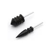 Leather Edge Polishing Slicker Black Ebony Wood Leather Burnisher Polished Rods Sandalwood DIY Tool Grinding Head