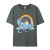 Boxer Riding Dinosaur T Rex Dog Lover Tshirt Funny Men T Shirts Cotton Tees Fitness Funny T Shirts Men