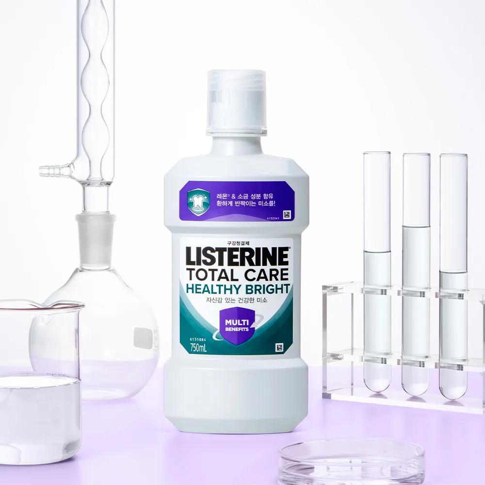 LISTERINE Ополаскиватель для полости рта Total Care Healthy Bright 750 мл