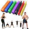 208cm Natural Rubber Resistance Bands Sets Elastic Yoga/Fitness Band Strength Pilates Fitness Equipment Training Expander Unisex
