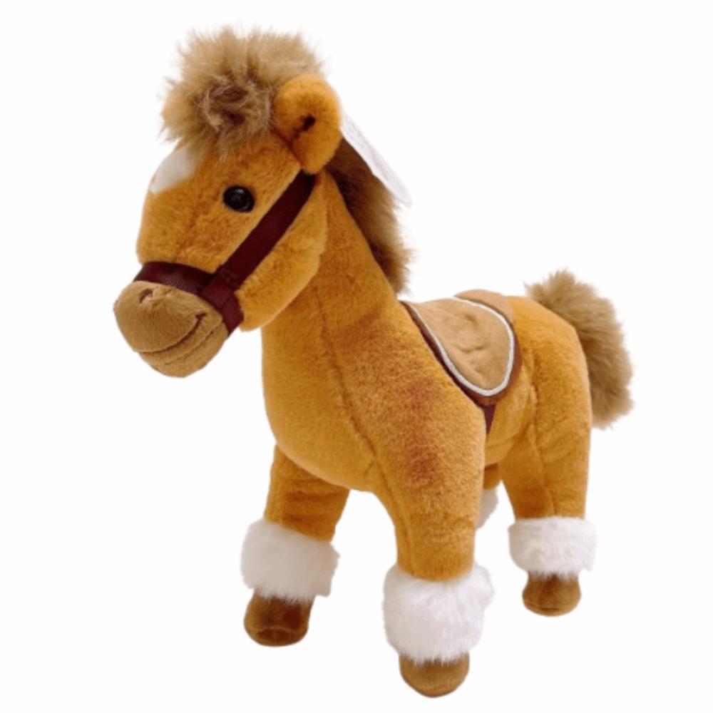 Soft Horse Plush Doll Toys Cute Zodiac Pony Figurine Unique Plush Racing Horse Horse Ornament