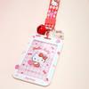 Sanrio Cinnamoroll Card Necklace Transportation Card Case Pass Necklace, a Popular Character In Korea
