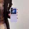 Новая модель, подходит для мобильного телефона Samsung Z Flip7, ультратонкий ПК, ощущение кожи, 3 4 5 6, простой складной защитный чехол