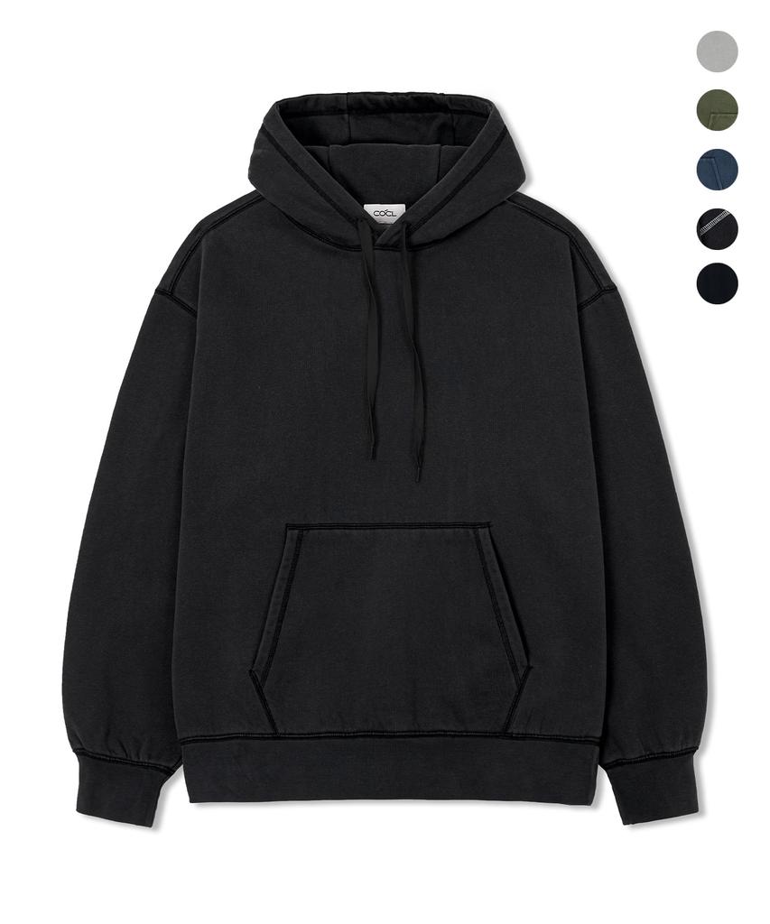 [2 упаковки] Хлопковый свитшот и худи с начесом, stonewashed Coosts255Ts256