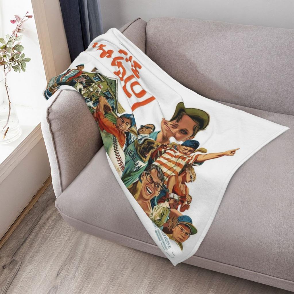The Sandlot Movie Poster Throw Blanket Thin Soft Blanket for Summer Night Sleeping