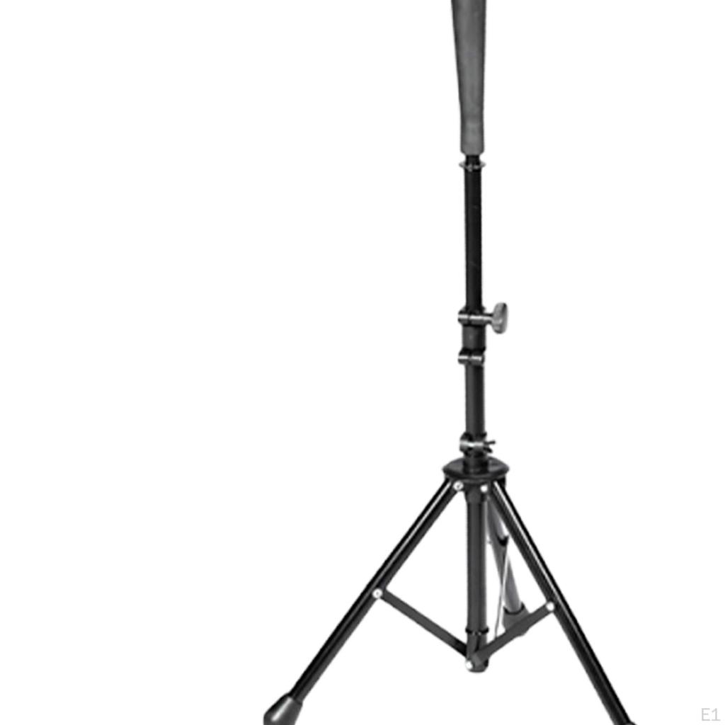 Бейсбольная стойка-тренога для отбивания, портативная, многоцелевая, практичная, регулируемая, для софтбола