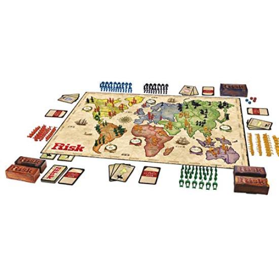 Hasbro Стратегическая настольная игра «Мировое господство», японские века, аутентичная игра «Риск», издание, 10+, 2-5 игроков, B7404,