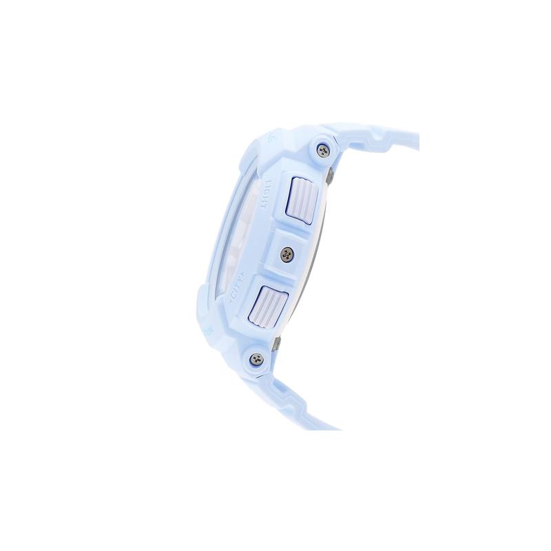 Casio BABY-G Пляжные часы Синие Женские Водонепроницаемые и Ударопрочные Студенческие Кварцевые Часы Кварцевый Механизм Ремешок из Смолы Японские и Корейские BGA-190BC-2B