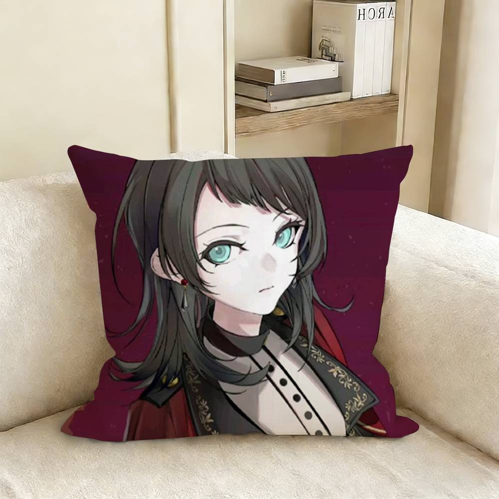 BanG Dream Аниме AAve Mujica Наволочка Подушка-подушка для дивана в гостиной Подходит для домашнего декора спальни