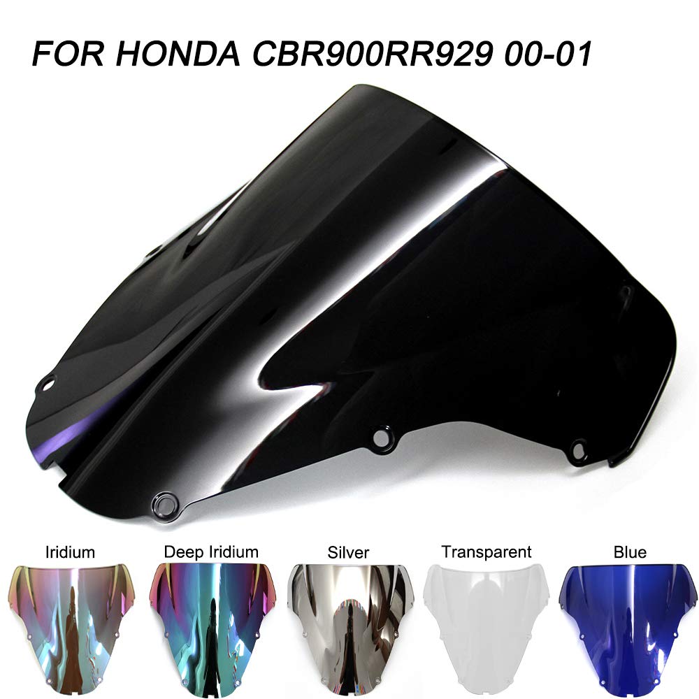 Ветровое стекло YUANYE для CBR900RR CBR929 00-01 (Глубокий иридий)