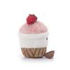 Apricot Lamb Strawberry Ice Cream Plush Toy for Soft and Fluffy Strawberry Ice Cream for Girls and 13cm Kids, Cute, Boys,