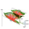 Имитация листьев Искусственный лист для отдыха рыбок Поддельное аквариумное растение Лист для ландшафтного дизайна аквариума Листья для нереста рыбок Петушков Гамак