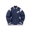 Anta Life Series Letter Single Button Color Block Baseball Jacket Unisex Jackets Dark-Navy 152338602-1