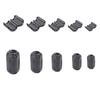 New 10PCS 13mm Snap On Ferrite Core Bead Choke Ring Cord RFI EMI Noise Suppressor Filter for HDMI DVI VGA Cable Black