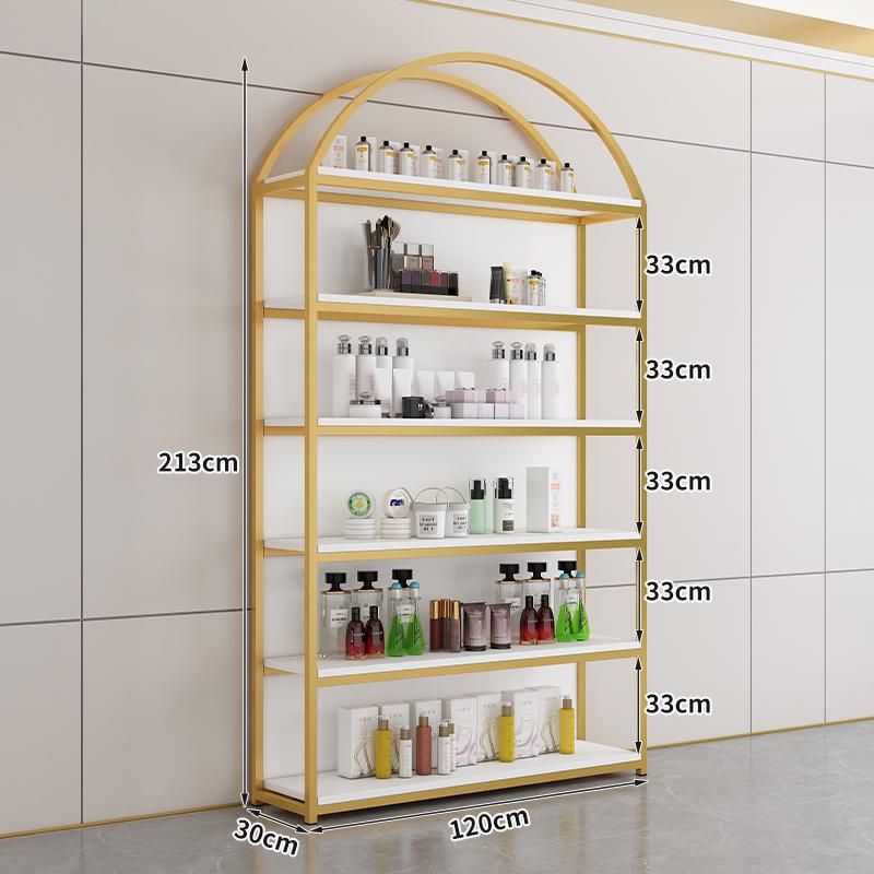 Витрина и полки для косметики для салона красоты