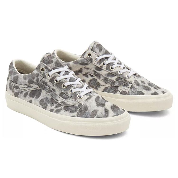 Vans Old Skool Унисекс Серый Снежный Леопард VN0A38G19FS