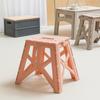Your Versatile Camp Companion: Foldable Square Stool L (pink)