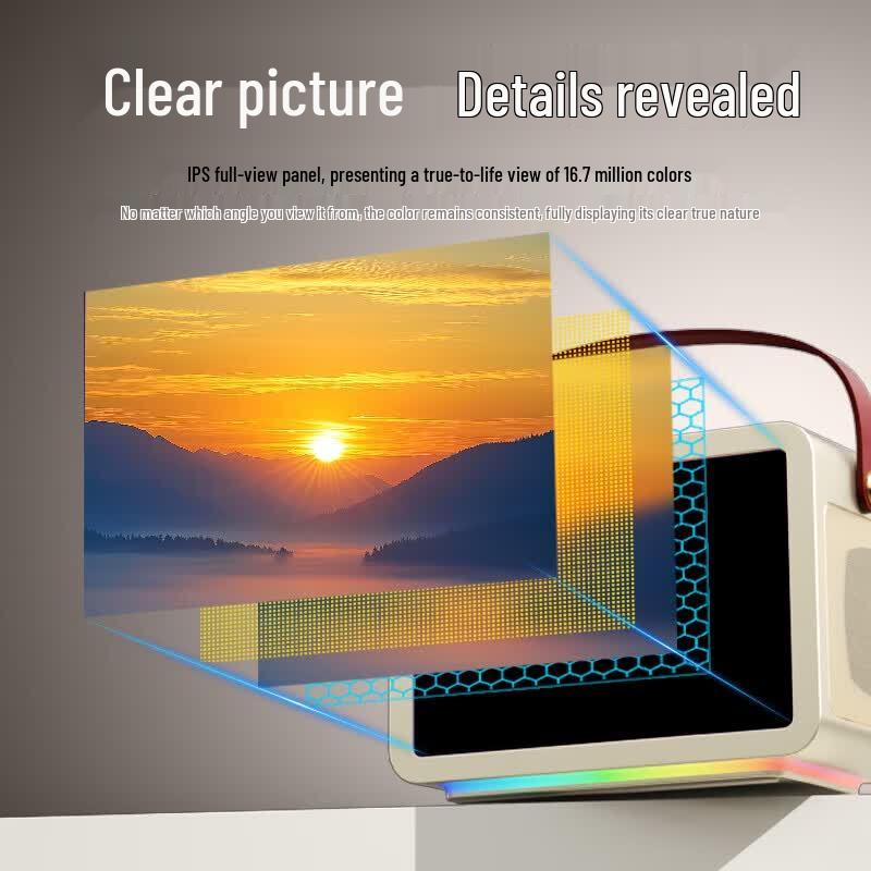 Newsmy KK109 10-inch Smart Portable Karaoke Speaker (CN version)