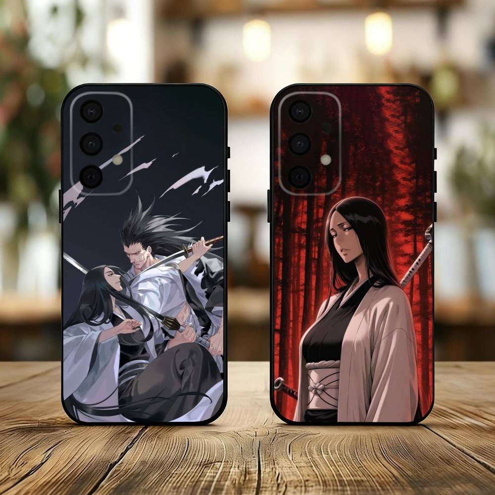 Чехол для телефона R-Retsu Unohana B-Bleachs для Samsung Galaxy A73,A72,A71,A70,A53,A52,A51, Мягкий силиконовый черный чехол