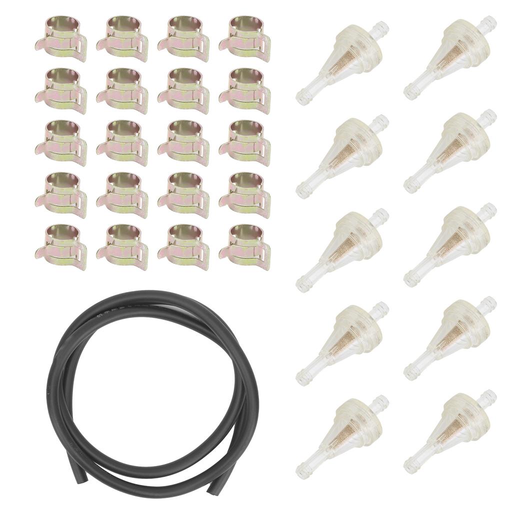 Комплект встроенного газового фильтра для мотоцикла с медным сердечником для мотоцикла, квадроцикла, снегохода, UTV, с 14-дюймовым двигателем